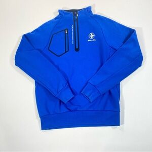 RLX Ralph Lauren Expedition Technology 1/4 Zip Jacket Sweater Size M